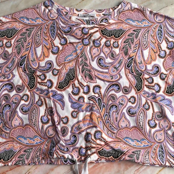 CARTEL & WILLOW | Willa Sweat in paisley boho print - Picture 6 of 12